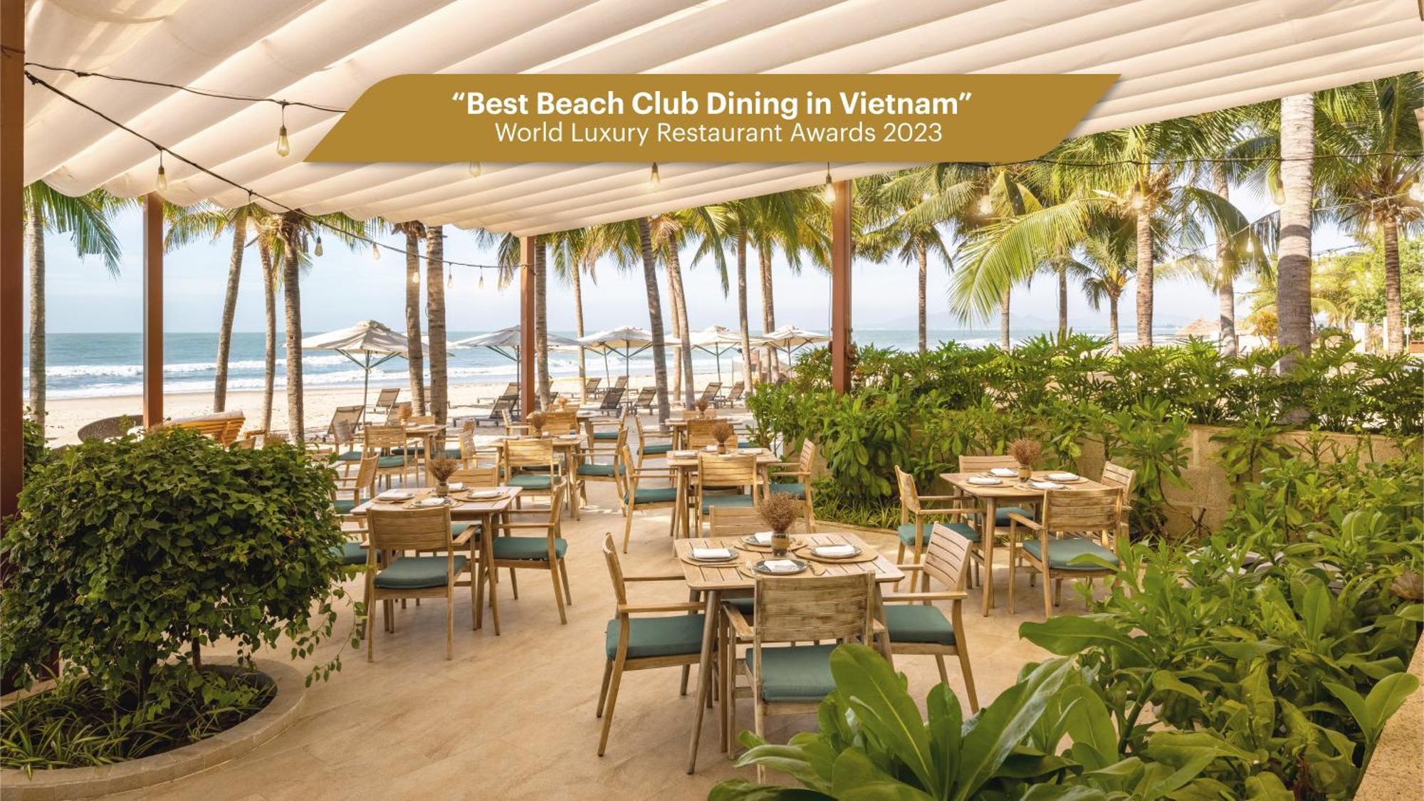 Melia Ho Tram Beach Resort Экстерьер фото Beach Club Dining
